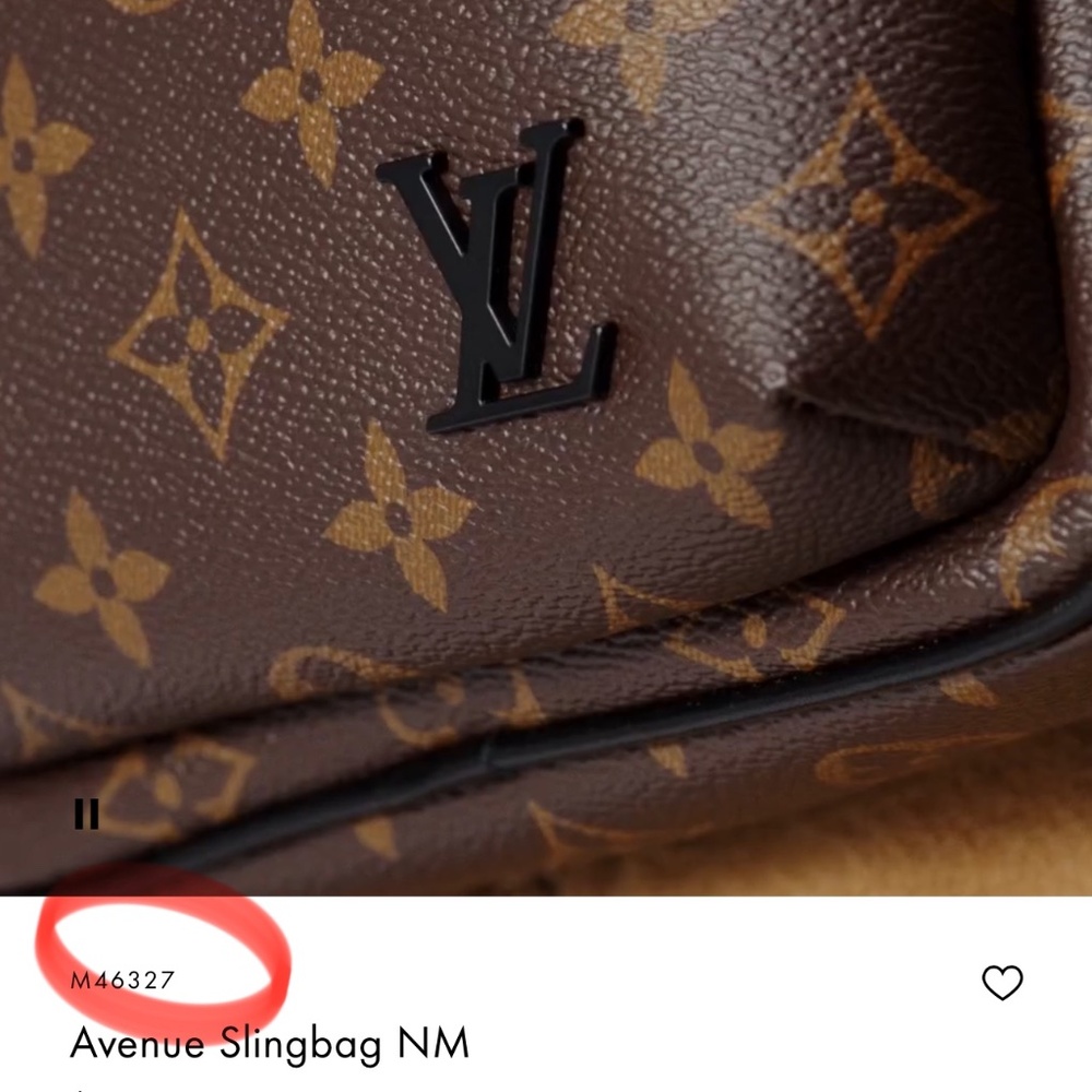 *****AUTHENTIC ****Avenue Slingbag NM Louis Vuitton - Picture 6 of 6